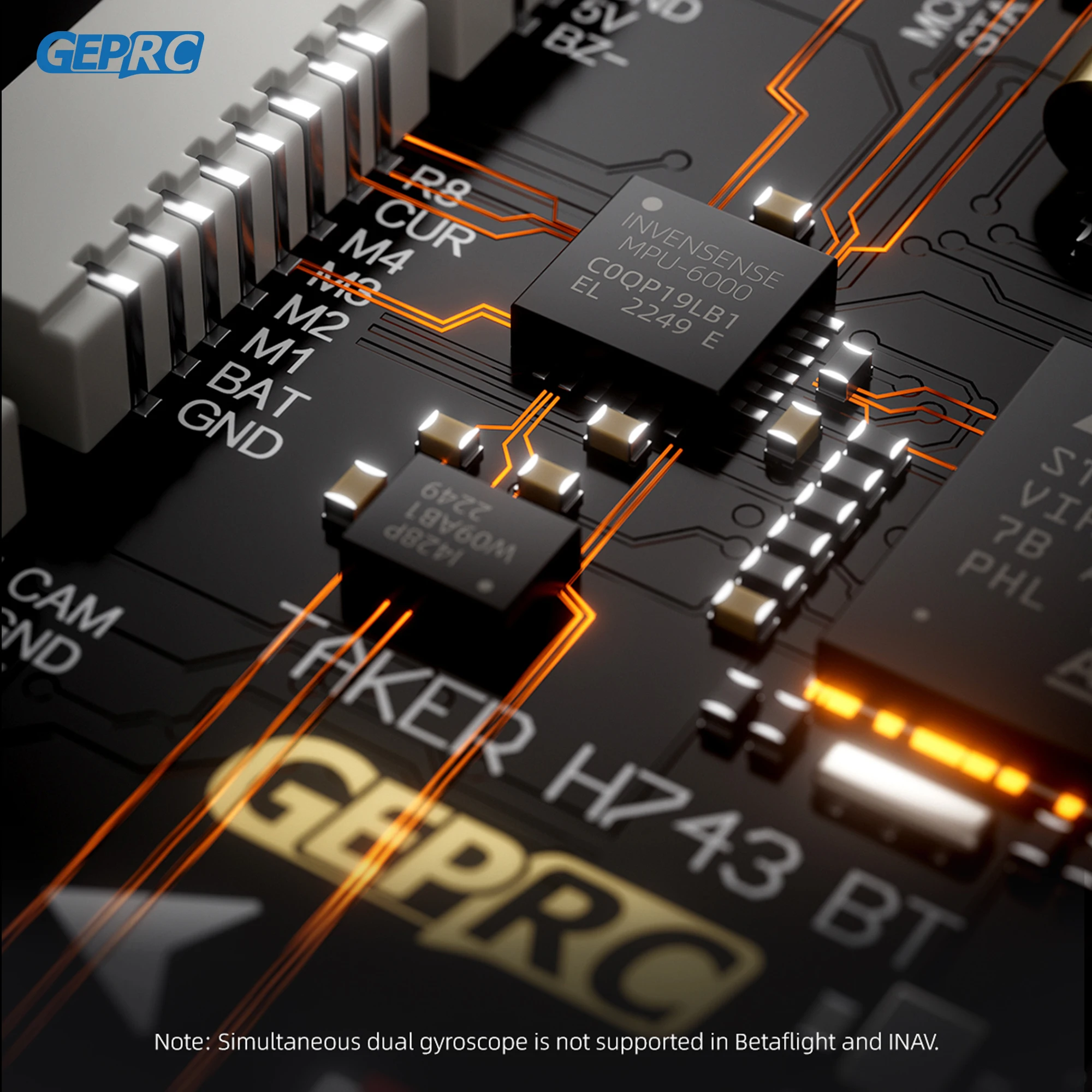 GEPRC TAKER H743 BT 32Bit 65A  – обзор и цена Drone Racing Esc